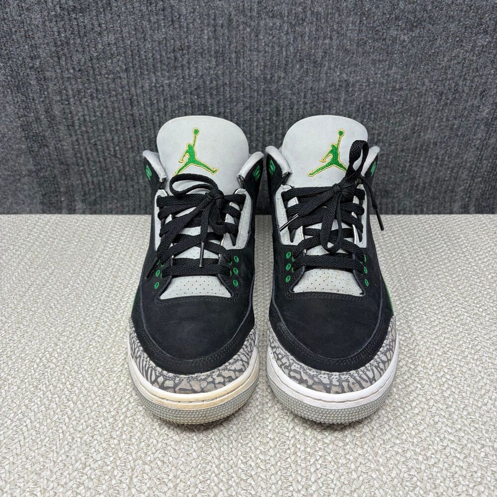 Nike Air Jordan 3 Retro Pine Green Black Shoes 2021 Men’s Size 10 CT8532-030 - Picture 2 of 8